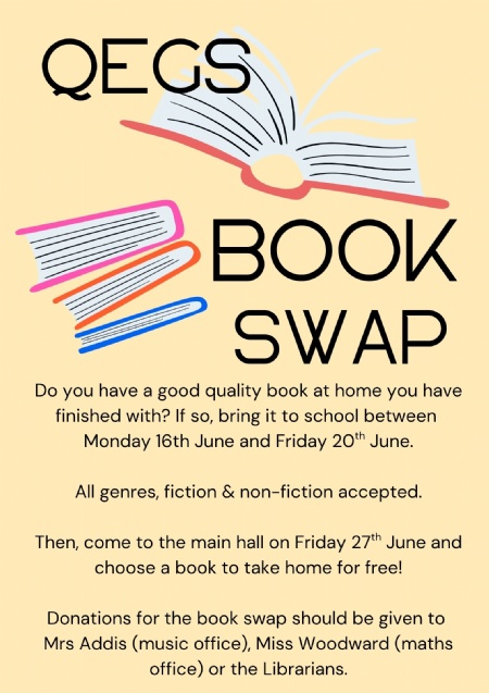 QEGS Book Swap Jun 2025