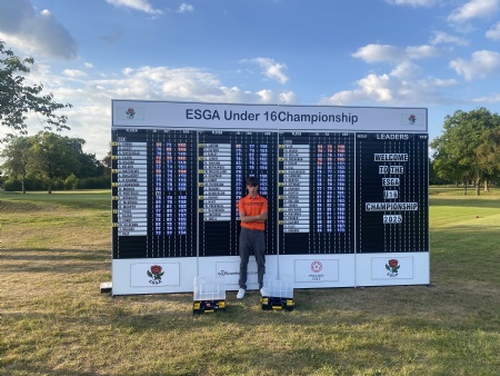 Wilf Trestrail Wilmslow Golf Club U16 National Championship