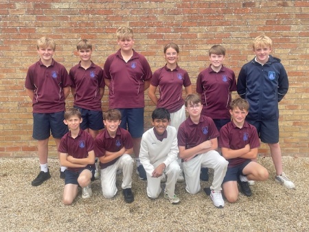 Under 13s narrowly lose out in district cricket finals day