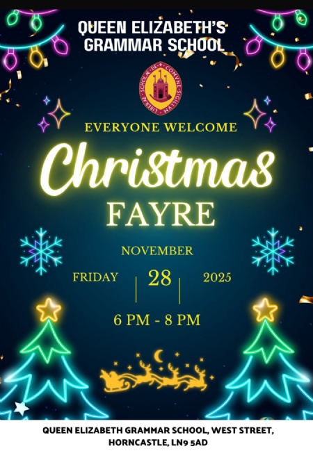Christmas Fayre 28th Nov 2025